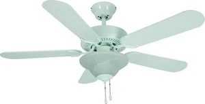 White 42" Ceiling Fan W/ Light Kit (NEW) #0567 - Picture 1 of 1