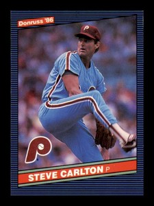 1986 Donruss Steve Carlton #183 Philadelphia Phillies ID: 20514