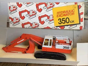 Vintage 1980’s Conrad Poclain 350 350CK Excavator 1:50 Diecast Model - Picture 1 of 20