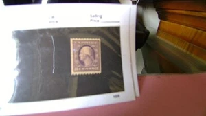 Scott #484 3 Cent VIOLET WASHINGTON TYP 2 NEUWERTIG ORIGINALVERPACKT SEHR GUTER ZUSTAND + - Bild 1 von 1