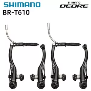 Shimano Deore BR-T610 Alivio BR-T4000 V-Brake For Mountain Bike Black - Picture 1 of 9