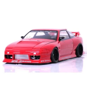 RC 1/10 Nissan 180SX RPS13 BN Sports Official Clear Body Set unlackiert Pandora - Bild 1 von 7
