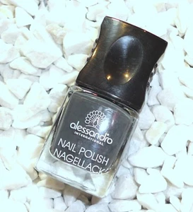 Alessandro Nagellack Farbe 77-176 New York Grey 10ml  Grau Marmor Granit Stein - Bild 1 von 1