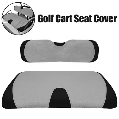 CICMOD Golf Cart Seat Cover Bench Protection For Club Car Yamaha DS & EZGO RXV Washable