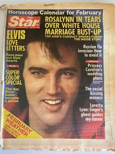 Vintage ELVIS PRESLEY Love Letters The STAR MAGAZINE January 31 1978 - Picture 1 of 1