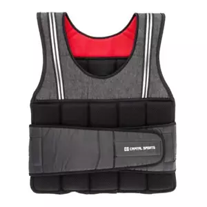 CHALECO DE PESAS CAPITAL SPORTS JOGGING 38 PESAS 10 KG EXTRAÍBLE POR SEPARADO - Imagen 1 de 6