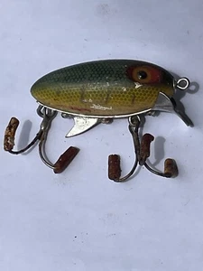 Vintage CLARKS WATER SCOUT Wood Fishing Lure - Picture 1 of 6