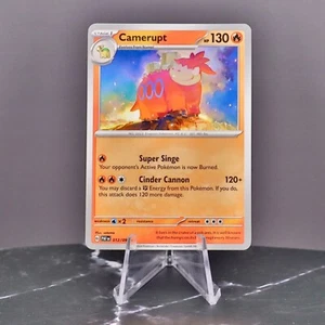 Camerupt | 012/091 | Uncommon | Fire | Pokemon | Paldean Fates | Holo - Picture 1 of 2