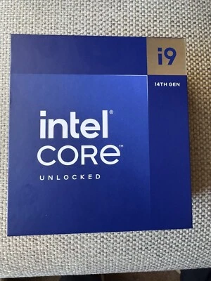 Intel Core i9-14900K 4.4Ghz - 24-Core 32-Thread (8P+16E) LGA 1700 125W CPU New - Image 1 of 3