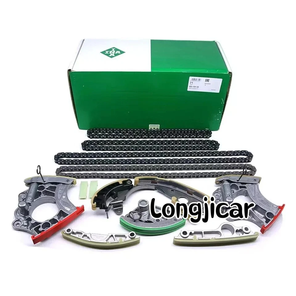 INA Timing Chain Tensioner Guides Rail Kit For Audi A5 A6 Q5 2.8 3.2 CAL CAK CCB - Image 1 of 4