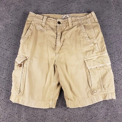 Pantalones Cortos Carga American Eagle Para Hombre 33 Caqui AE-3 tiro Medio 10 Pulgadas Entrepierna Relajado Foto 1 de 4