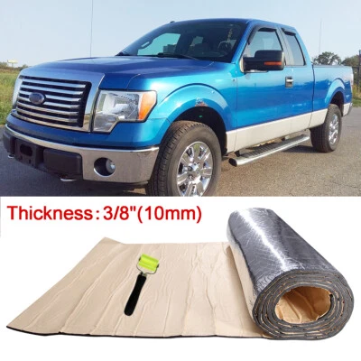 Alfombra amortiguadora de sonido cortafuegos de 10 mm aislamiento térmico para Ford F150 F250 F350 Foto 1 de 4