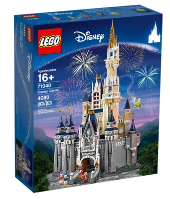 LEGO Disney: El Castillo Disney (71040) Nuevo Sellado de Fábrica Juego Retirado Foto 1 de 4