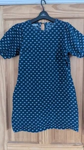 Denim Women's short Polka Dot Dress, Oasis, size UK 12 - Picture 1 of 5