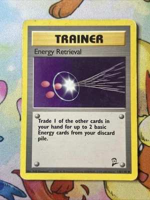 Pokémon Energy Retrieval Base Set 2 110/130 HP - Image 1 of 2
