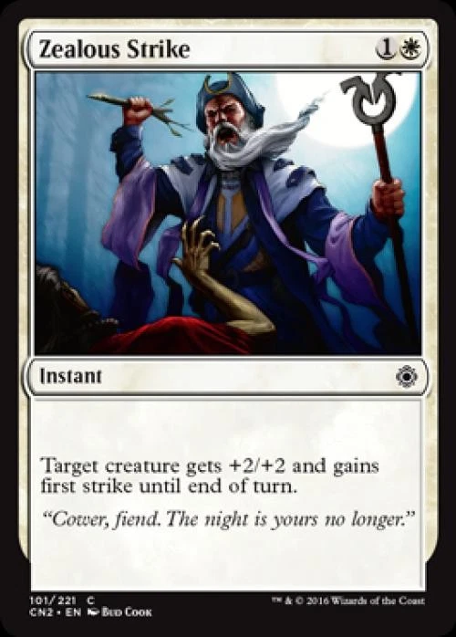 Zealous Strike - Near Mint MTG Conspiracy: Take the Crown - Image 1 of 1