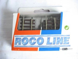 WK56 * Roco Line m. Bettung 42509 R3 1/4 6xgebogen Gleis OVP Neuwertig - Bild 1 von 1