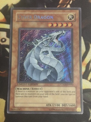 Yugioh: Cyber Dragon - CT03-EN002 - Secret Rare - Limited Edition - MP - Image 1 of 4