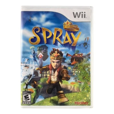 SPRay (Nintendo Wii, 2008) Action Adventure Puzzle Platformer SEALED! **READ!** - Image 1 of 4