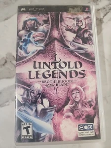 Untold Legends Brotherhood of the Blade Sony PSP - Complete CIB - Picture 1 of 3