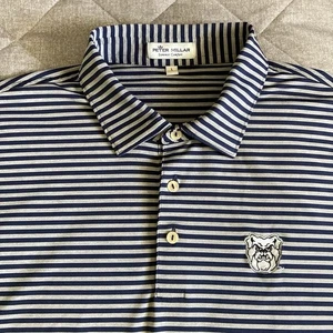 Butler Bulldogs Peter Millar polo golf estiva comoda uomo grande blu grigio - Foto 1 di 9