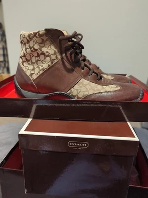 Coach Men's Leather Boots - Image 1 of 3