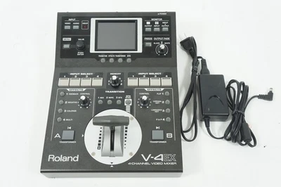Roland V-4EX 4 Channel Video Mixer HDMI Video Switcher DJ VJ Broadcast Streaming - Image 1 of 4