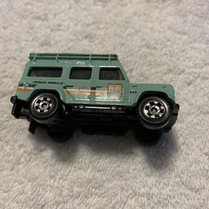 Matchbox Land Rover Defender - Forest Service 2005 Green - Picture 1 of 9