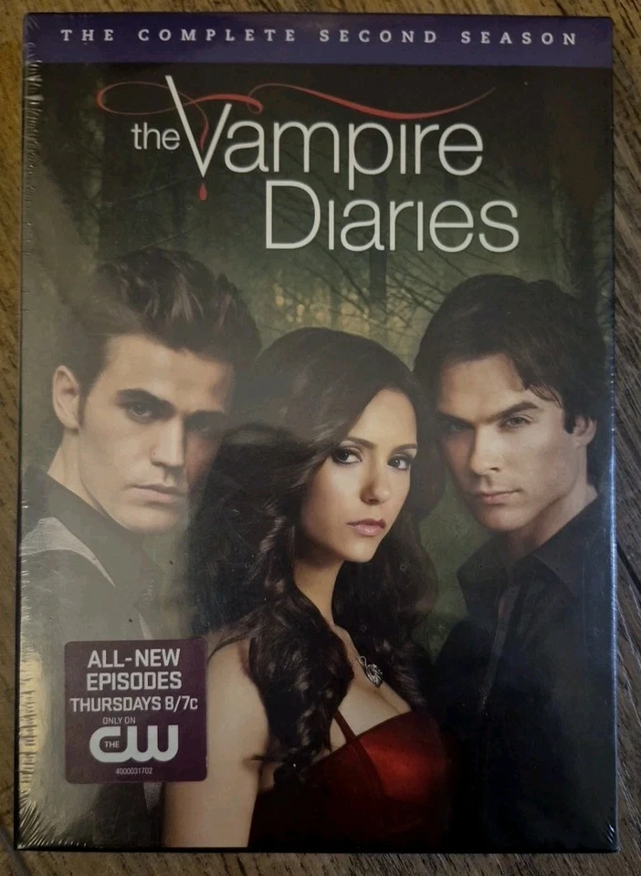 THE VAMPIRE DIARIES  SEASON 2 DVD NEW Sealed - Image 1 of 3