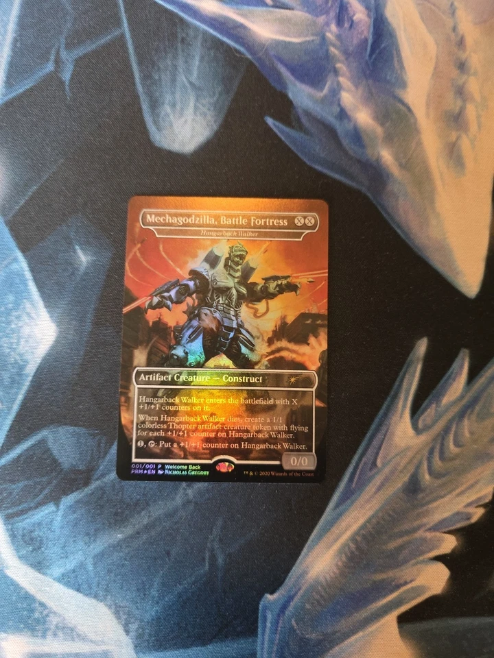 Mechagodzilla, Battle Fortress, P 001/001, NM Foil Promo, MTG Godzilla PRM (One) - Image 1 of 2