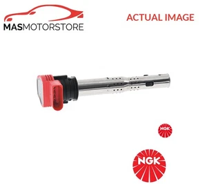 ENGINE IGNITION COIL NGK 48041 P FOR AUDI A6,A4,A5,A8,R8,A7,Q7,Q5,C6,B8,B7,8T3 - Picture 1 of 5