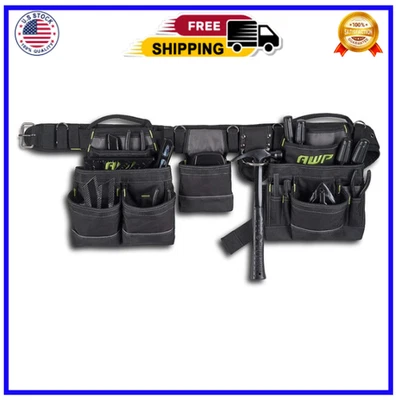 Plataforma de herramientas de carpintero de construcción general acolchada ajustable correa de herramientas se adapta hasta 50 Foto 1 de 4