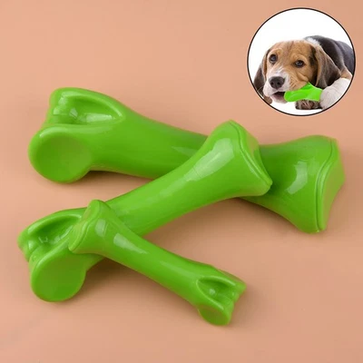 Tough Indestructible Durable Dog Chew Toy Bone Pet Puppy Tooth Cleaning Toy - Image 1 of 4