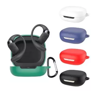 Funda Silicona Antigolpes Auriculares Cubierta con Mosquetón para Shokz OpenFit 2 T920 - Imagen 1 de 15
