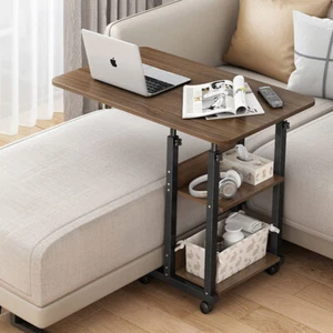 Over Bed Table Tray Mobility Aid Chair Computer Laptop PC Desk Adjustable Height - Picture 1 of 37