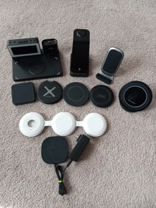 Lot of 18 Universal Qi Wireless Chargers Charging Base Pads - Picture 1 of 24