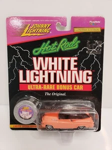 Rare Johnny Lightning Hot Rods Buick Bumongous White Lightning Peach - Picture 1 of 6
