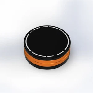 Brembo brake fluid cap clutch / rear brake bicolor orange for Ducati - Picture 1 of 1