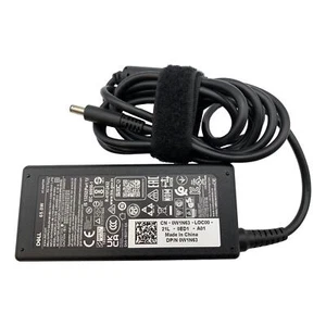 Genuine Dell HKA65NM201 08XW1N 8XW1N Charger 65W Adapter 4.5mm x 3.0mm - Picture 1 of 2