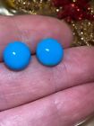 10.2mm  8.29ctw Matched Pair Loose AAA Grade Natural Sleeping Beauty Turquoise  