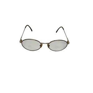 Tura mod 717 brn Womens Round Silver toned Frame Eyeglasses Collectible - Picture 1 of 16
