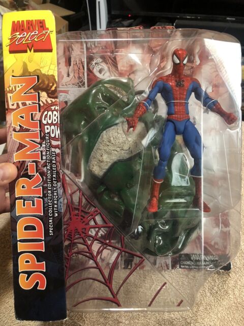 Diamond Select Toys Marvel Select: Classic Green Goblin vs. Spider Man  Action Figure