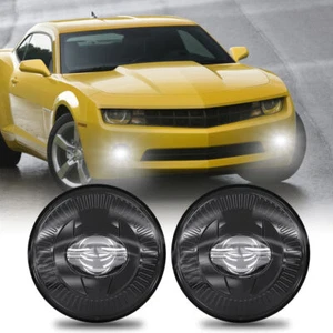 Pair LED Driving Fog Lights Assembly For Chevrolet Camaro 2010 2011 2012 2013 - Picture 1 of 7