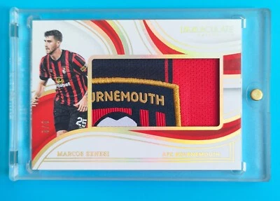 2023-24 Immaculate Bournmouth Marcos Senesi Team Crest 8/8 Patch 1/1 - Image 1 of 2