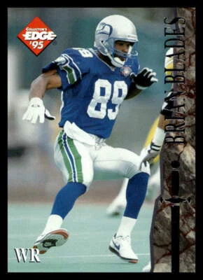 1995 Collector's Edge Excalibur #142 Brian Blades   Seattle Seahawks - Image 1 of 2