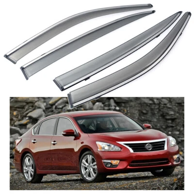 Protector deflector de visera de ventilación de ventana de coche para Nissan Altima 2013-2018 Foto 1 de 4