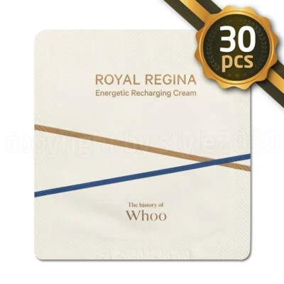 The History of Whoo Royal Regina Energetic Recharging Cream 1ml x 30pcs (30ml) - Image 1 of 2