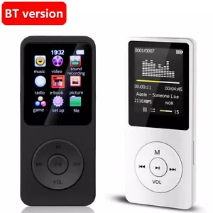 Bluetooth MP4 MP3 Player 64GB/128GB Support FM Radio Music Built in Speakers NEW - Picture 1 of 43