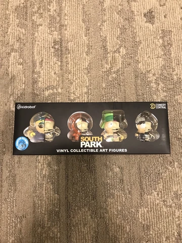 SDCC 2023 Kidrobot  South Park Anatomy 4 Pack  Convention Exclusive Limited 500 Cover