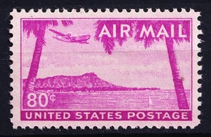 US 1952 Diamond Head, Hawaii Airmail (C46) . Mint Never Hinged - Picture 1 of 1